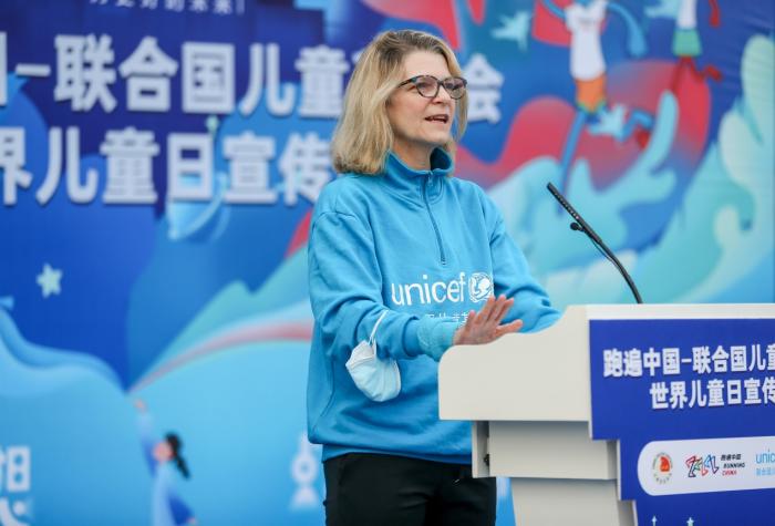 北京奥林匹克森林公园揭幕的跑遍中国-世界儿童